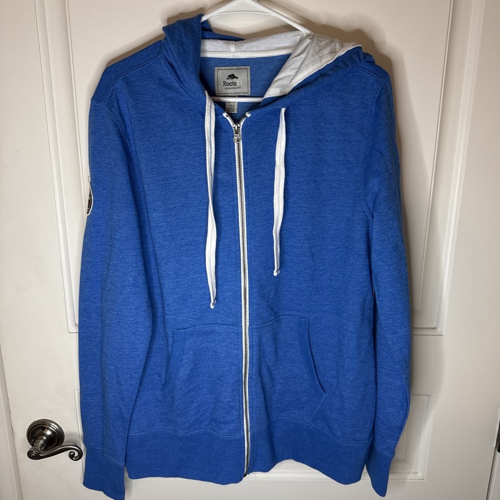 Roots Unisex XL Blue Sweatshirt Canada Collection